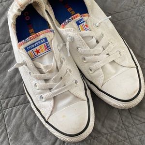 White converse size 8